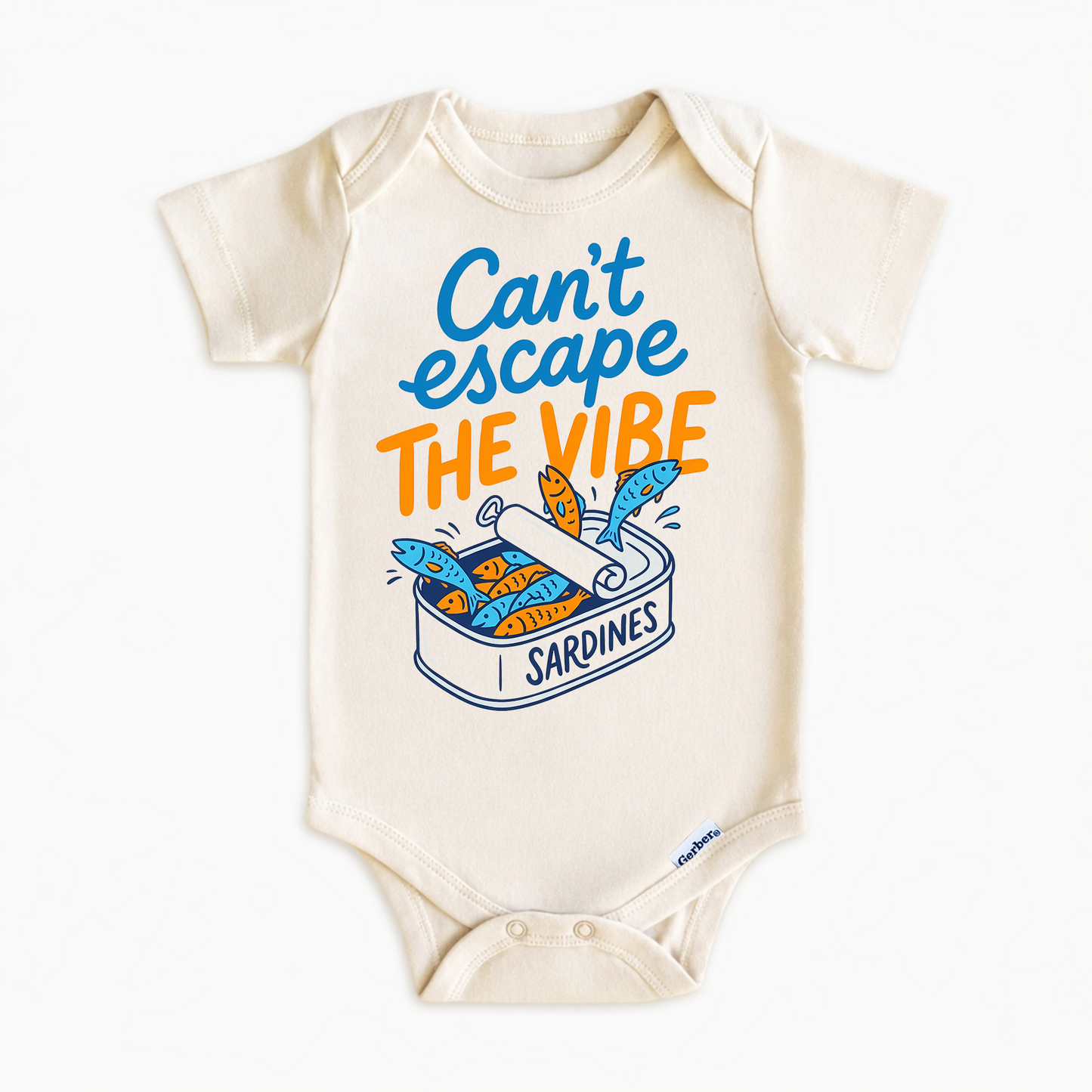 Can't Escape The Vibe Sardine Tin Kids T-Shirt
