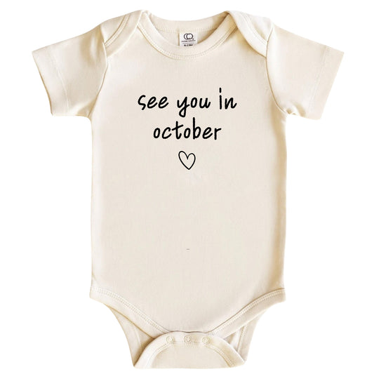 Custom Baby Announcement Bodysuit