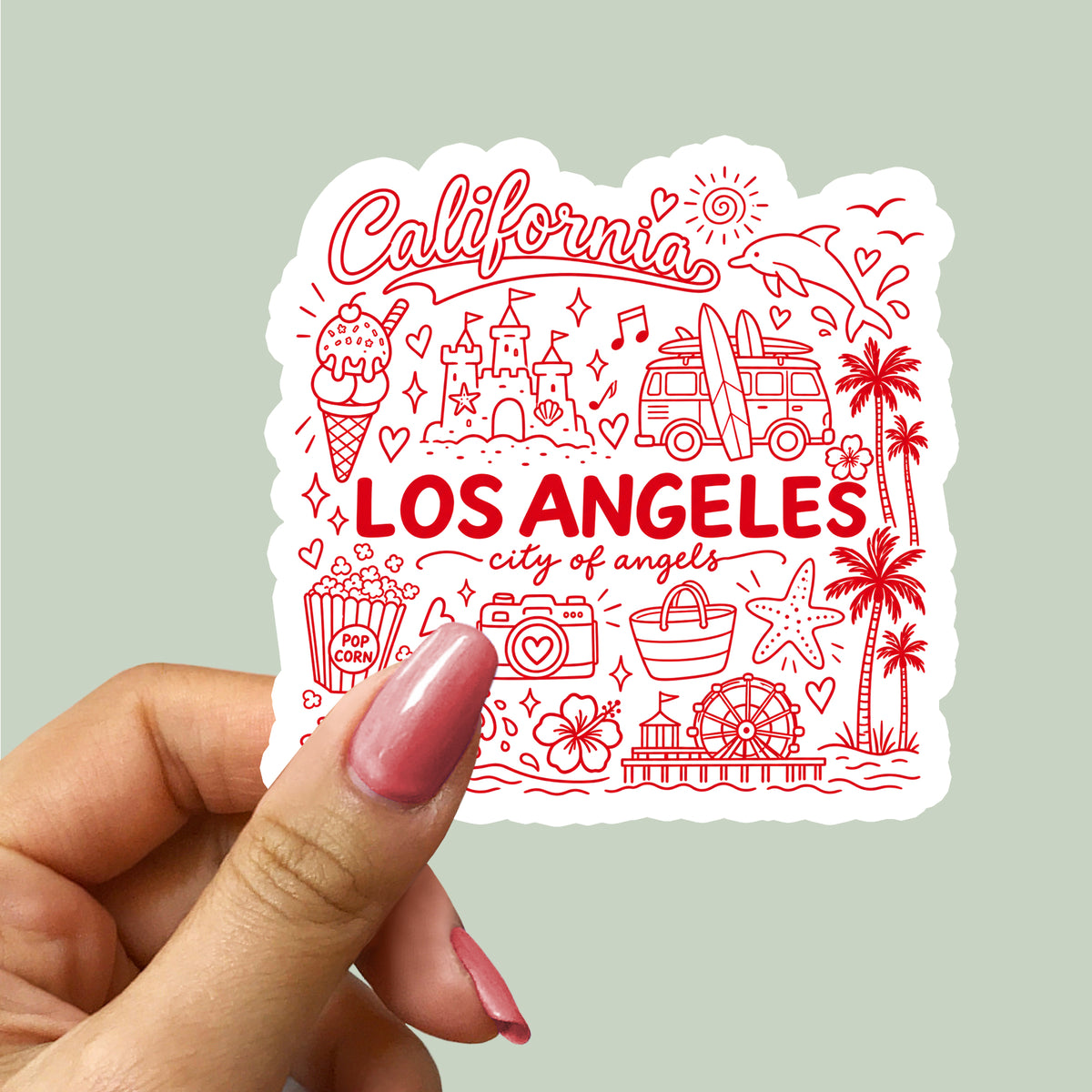 Los Angeles Sticker