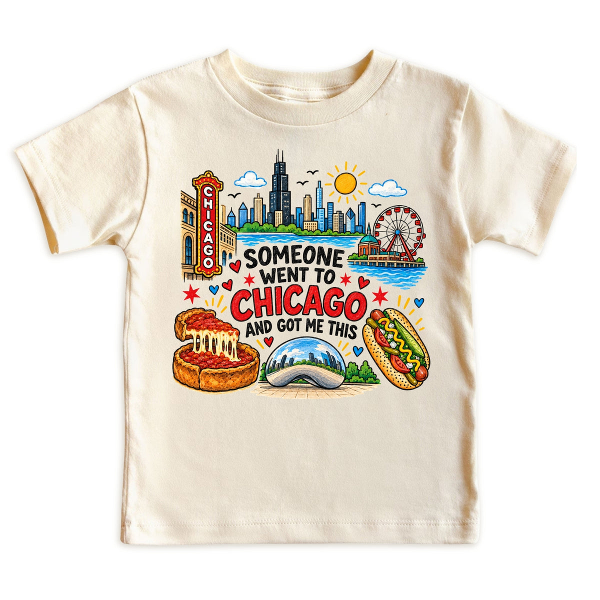 Chicago Tee for Boys Girls