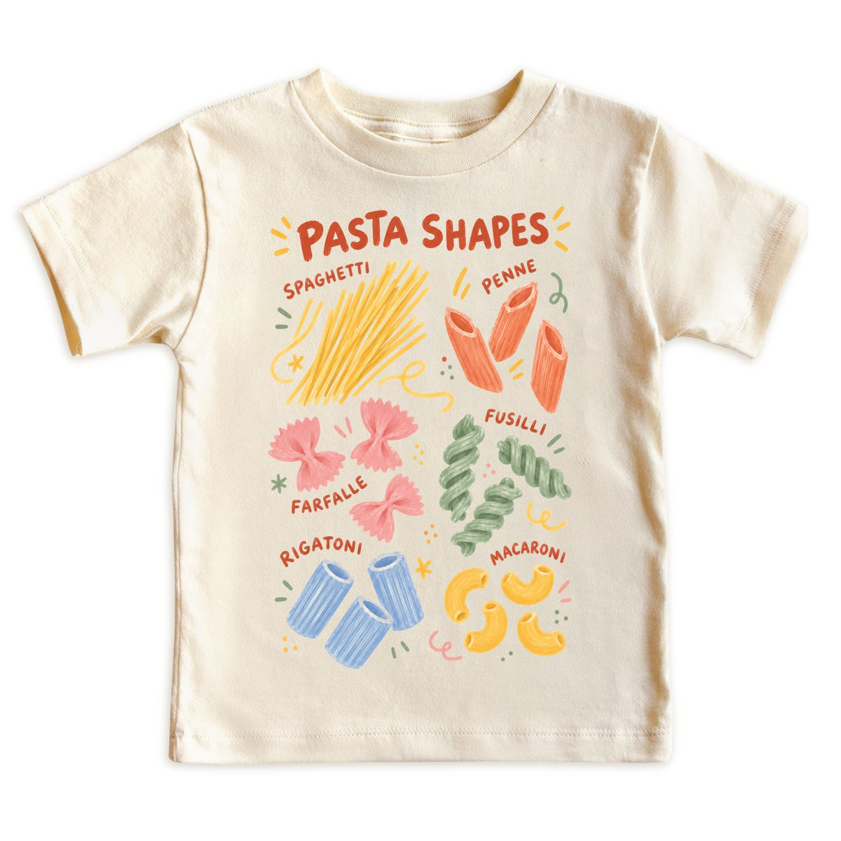 Pasta Shapes T-Shirt