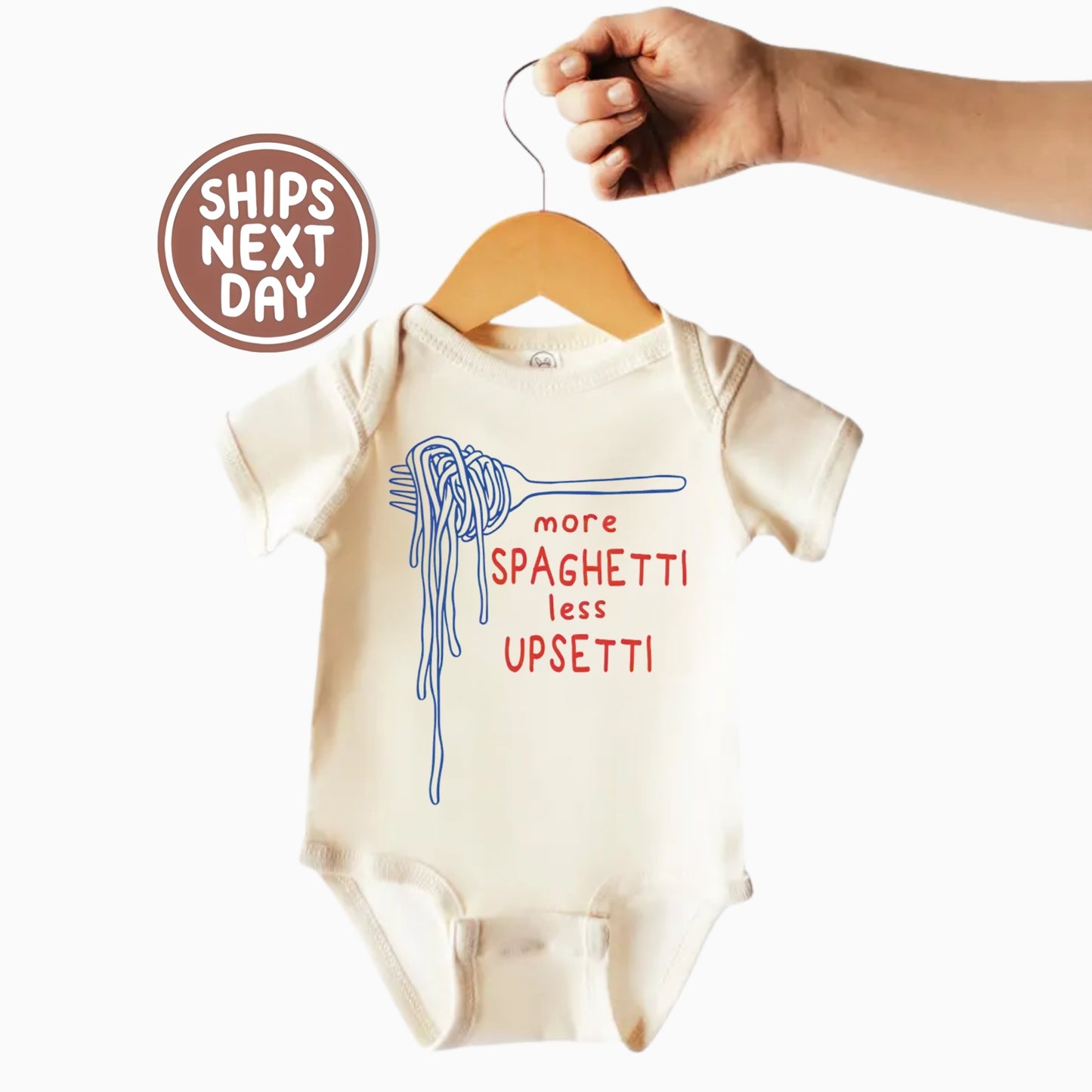 More Spaghetti Less Upsetti - Pasta Lover Kids Shirt