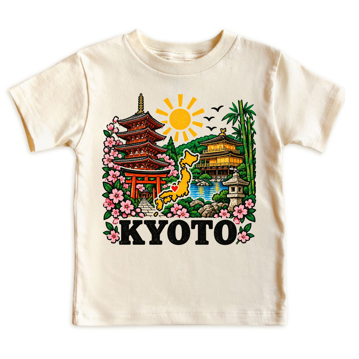 Kyoto Japan Baby Bodysuit