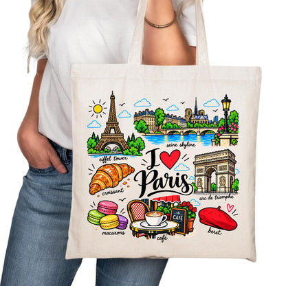 Paris Tote Bag