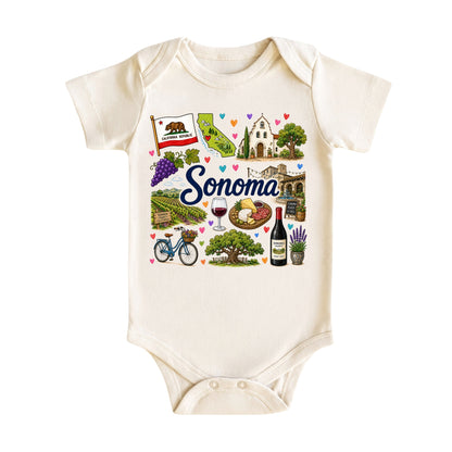 Sonoma California Baby Bodysuit for Boys Girls
