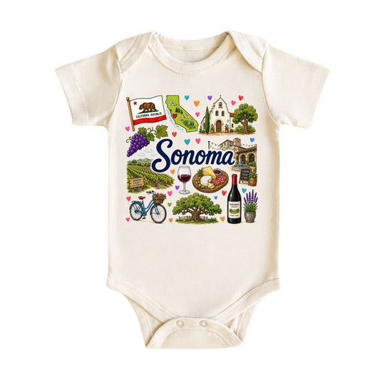 Sonoma California Baby Bodysuit for Boys Girls