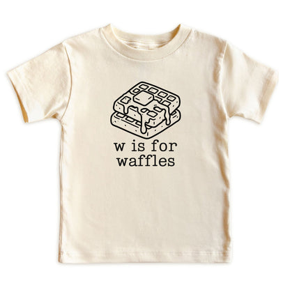 W Is for Waffles Baby Bodysuit