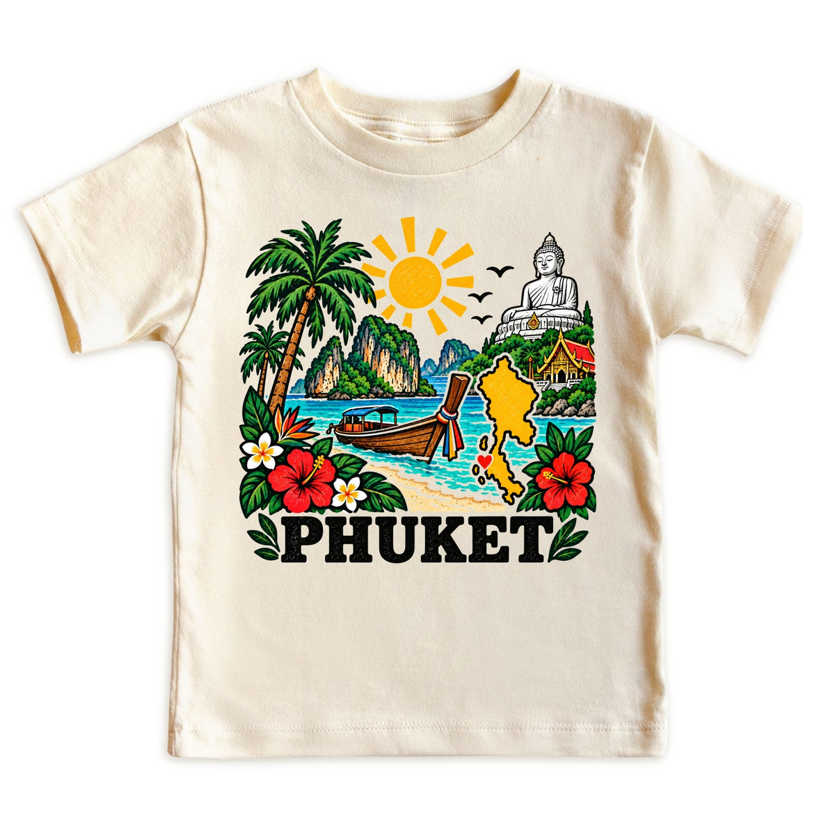 Phuket Thailand Baby Bodysuit