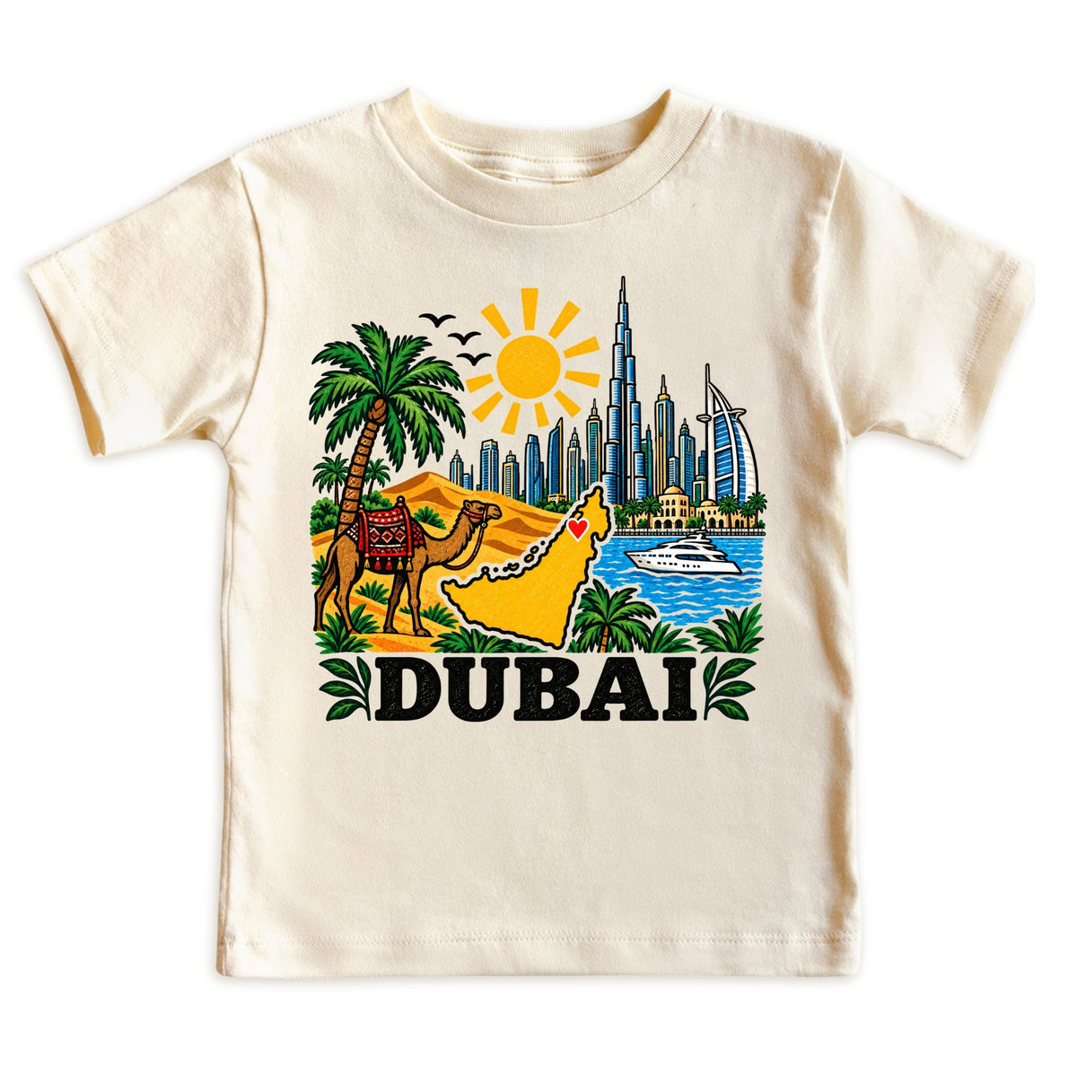 Dubai UAE Baby Bodysuit