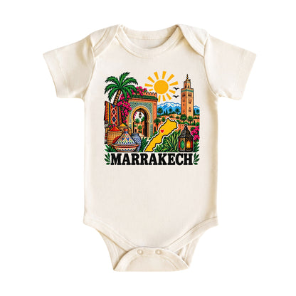 Marrakech Morocco Baby Bodysuit