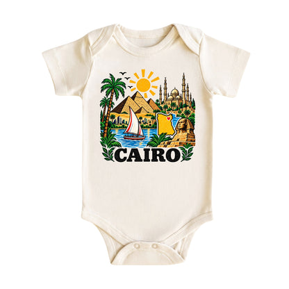 Cairo Egypt Baby Bodysuit