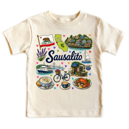 Sausalito California Baby Bodysuit for Boys Girls