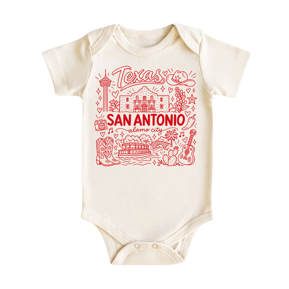 San Antonio Illustration T-Shirt