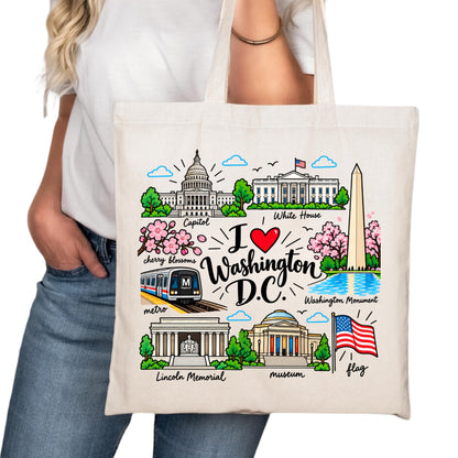Washington DC Tote Bag