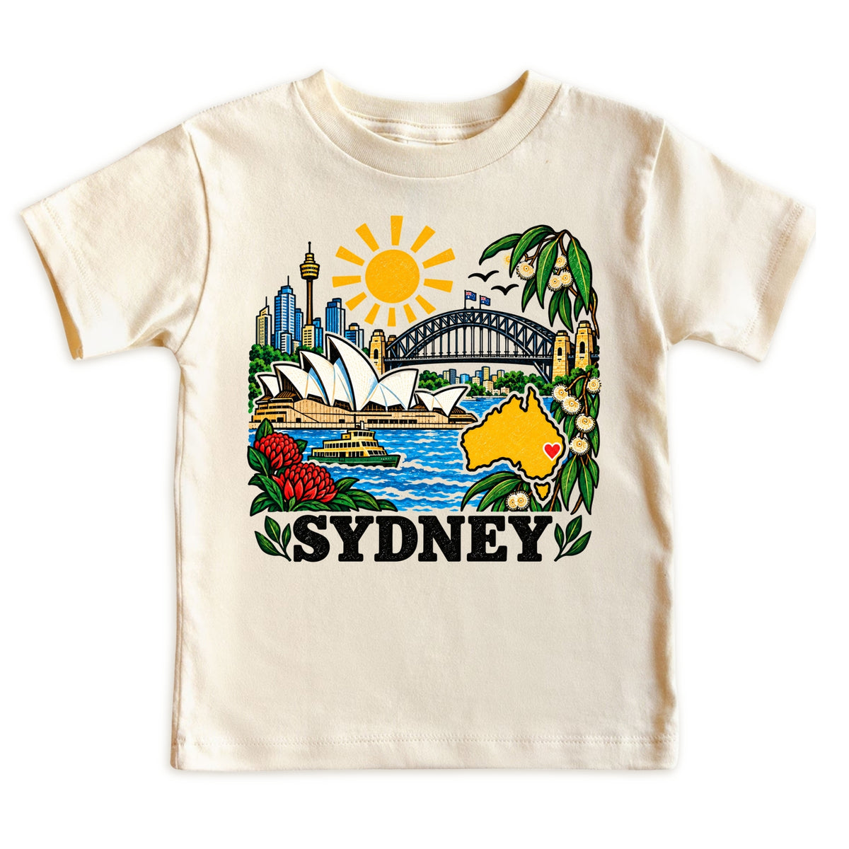 Sydney Australia Baby Bodysuit