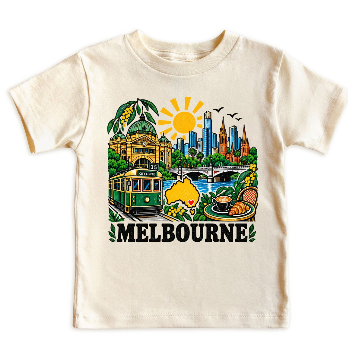 Melbourne Australia Baby Bodysuit
