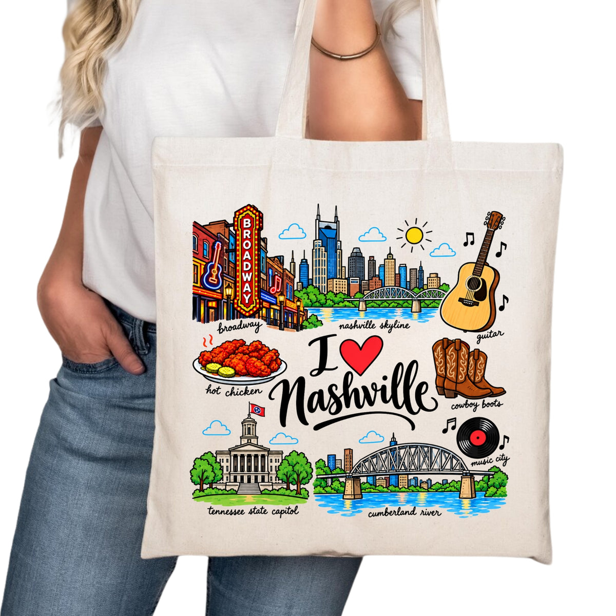 Nashville Tote Bag