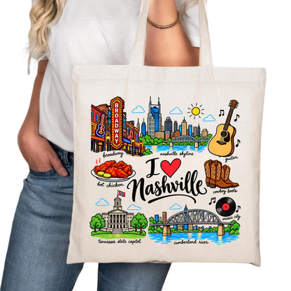 Nashville Tote Bag