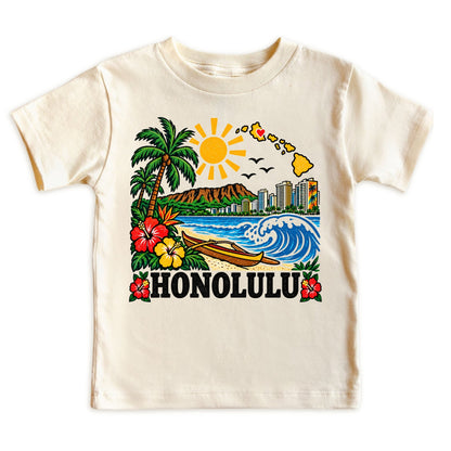 Honolulu Hawaii Baby Bodysuit