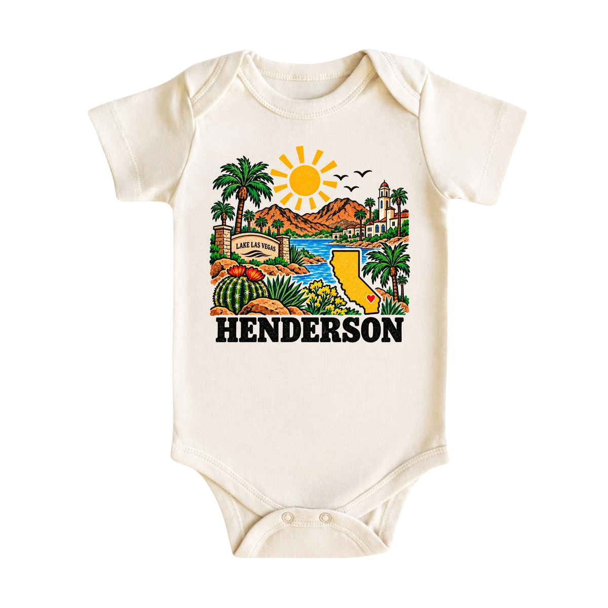Henderson Nevada Baby Bodysuit