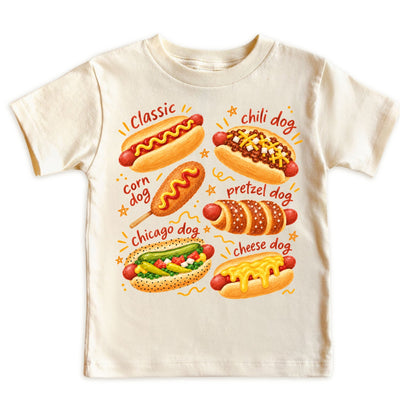 Hot Dog Lover T-Shirt for Girls Boys
