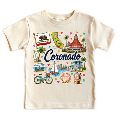 Coronado California Baby Bodysuit for Boys Girls