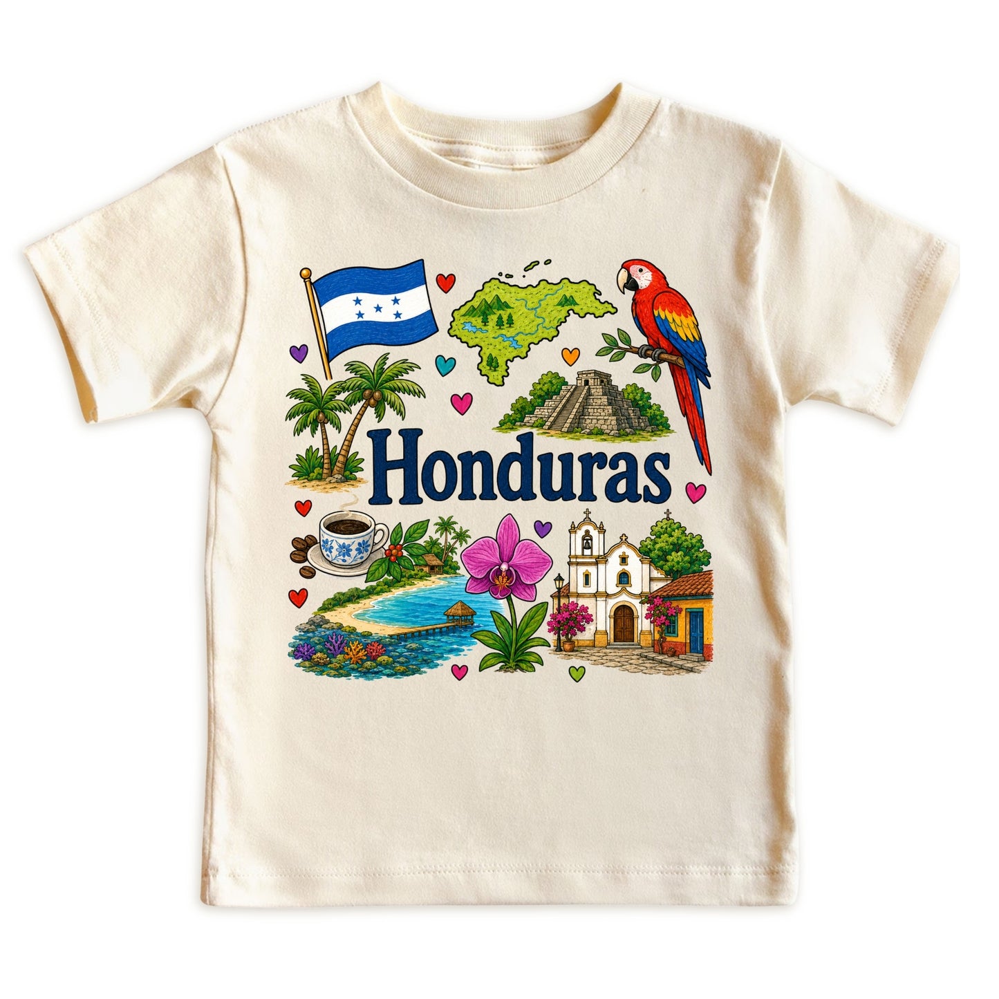 Honduras Kids T-Shirt
