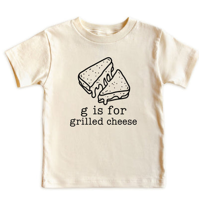 G Is for Grilled Cheese Baby Bodysuit