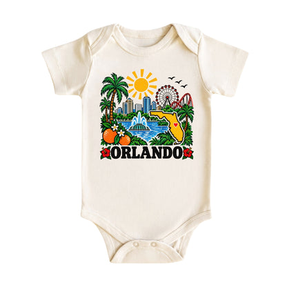 Orlando Florida Baby Bodysuit