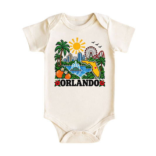 Orlando Florida Baby Bodysuit