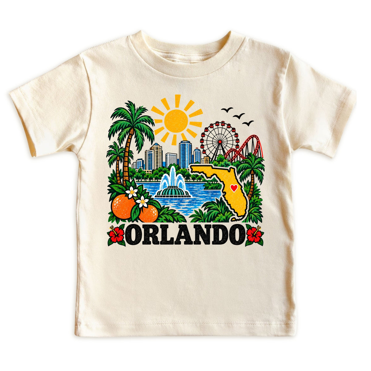 Orlando Florida Baby Bodysuit
