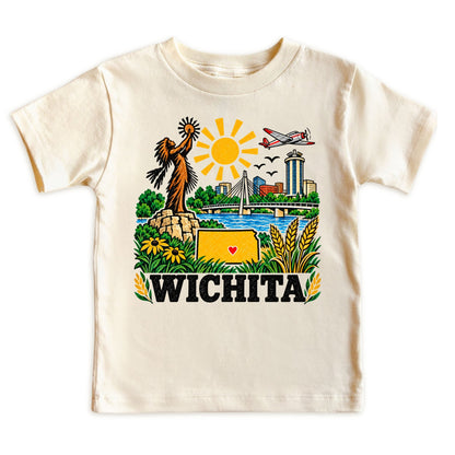 Wichita Kansas Kids T-Shirt