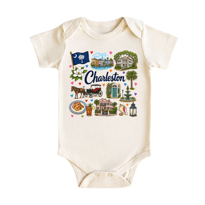 Charleston South Carolina Kids T-Shirt