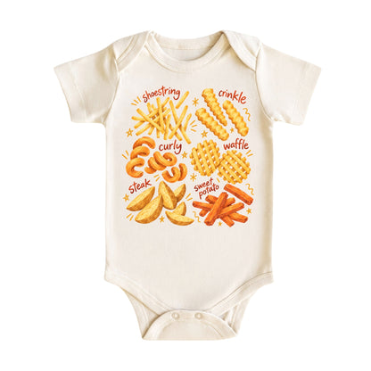 French Fries Lover T-Shirt for Girls Boys