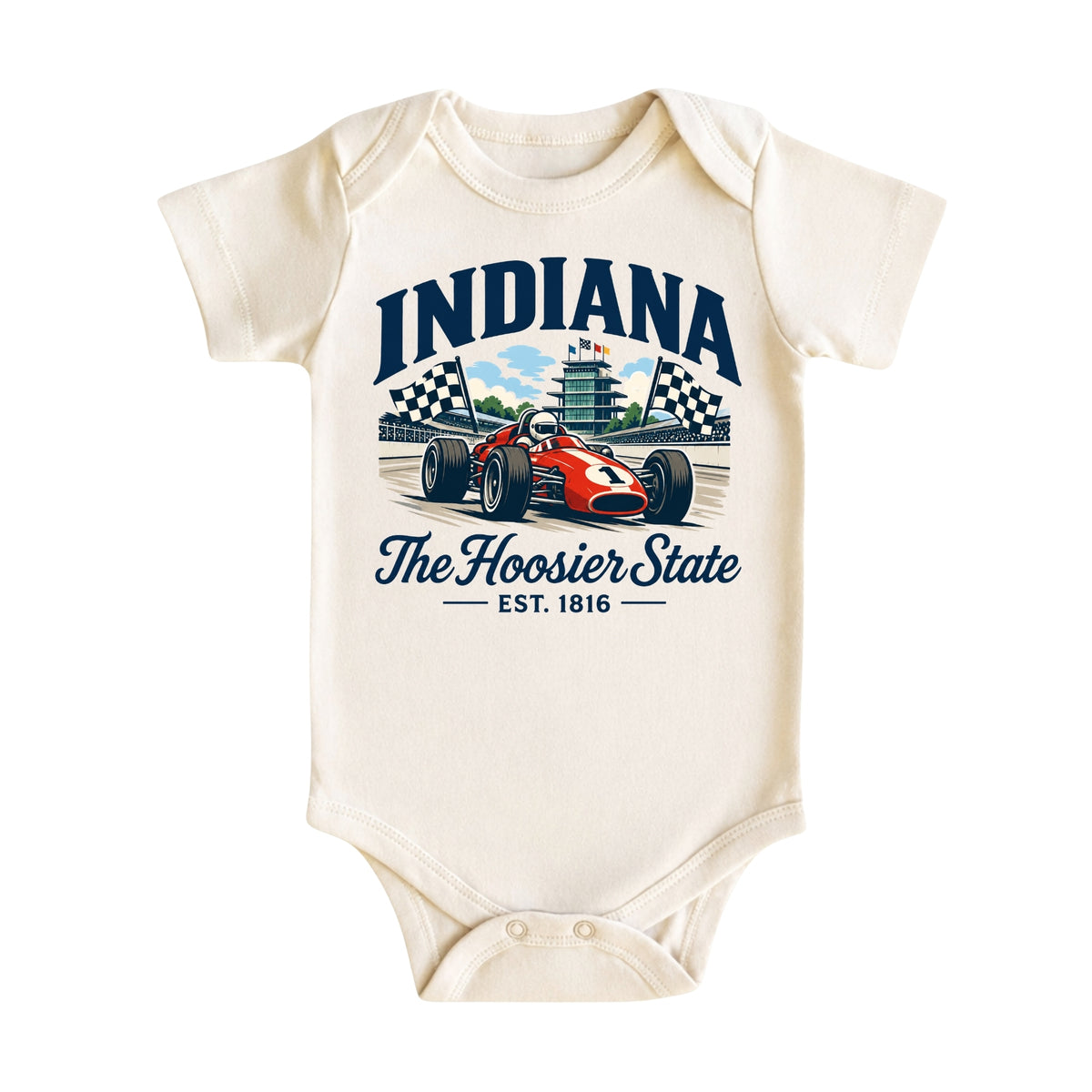 Indiana Baby Bodysuit