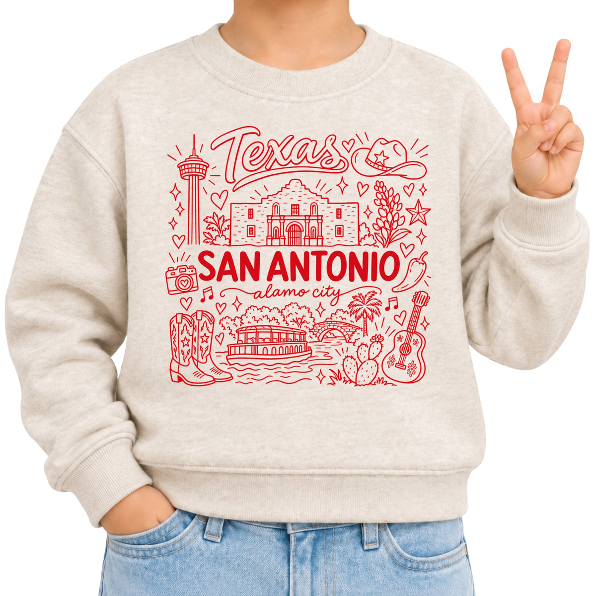 San Antonio Illustration T-Shirt
