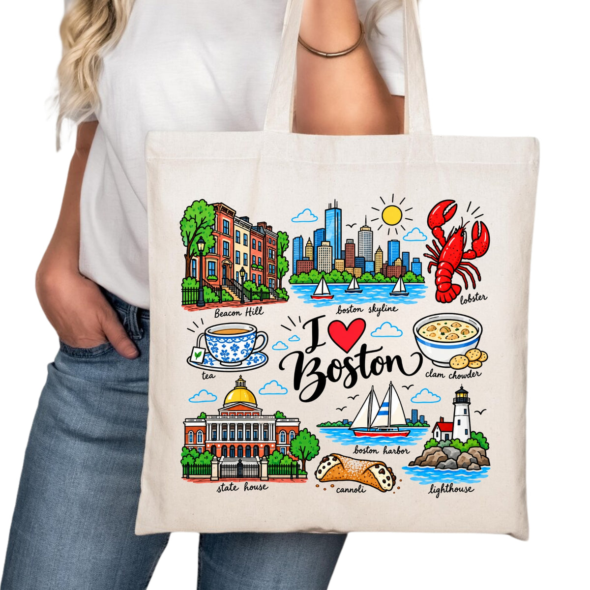 Boston Tote Bag