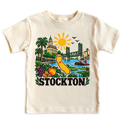 Stockton California Kids T-Shirt