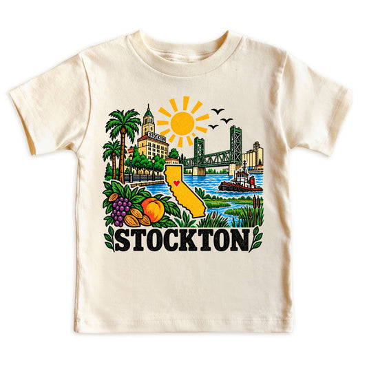 Stockton California Kids T-Shirt