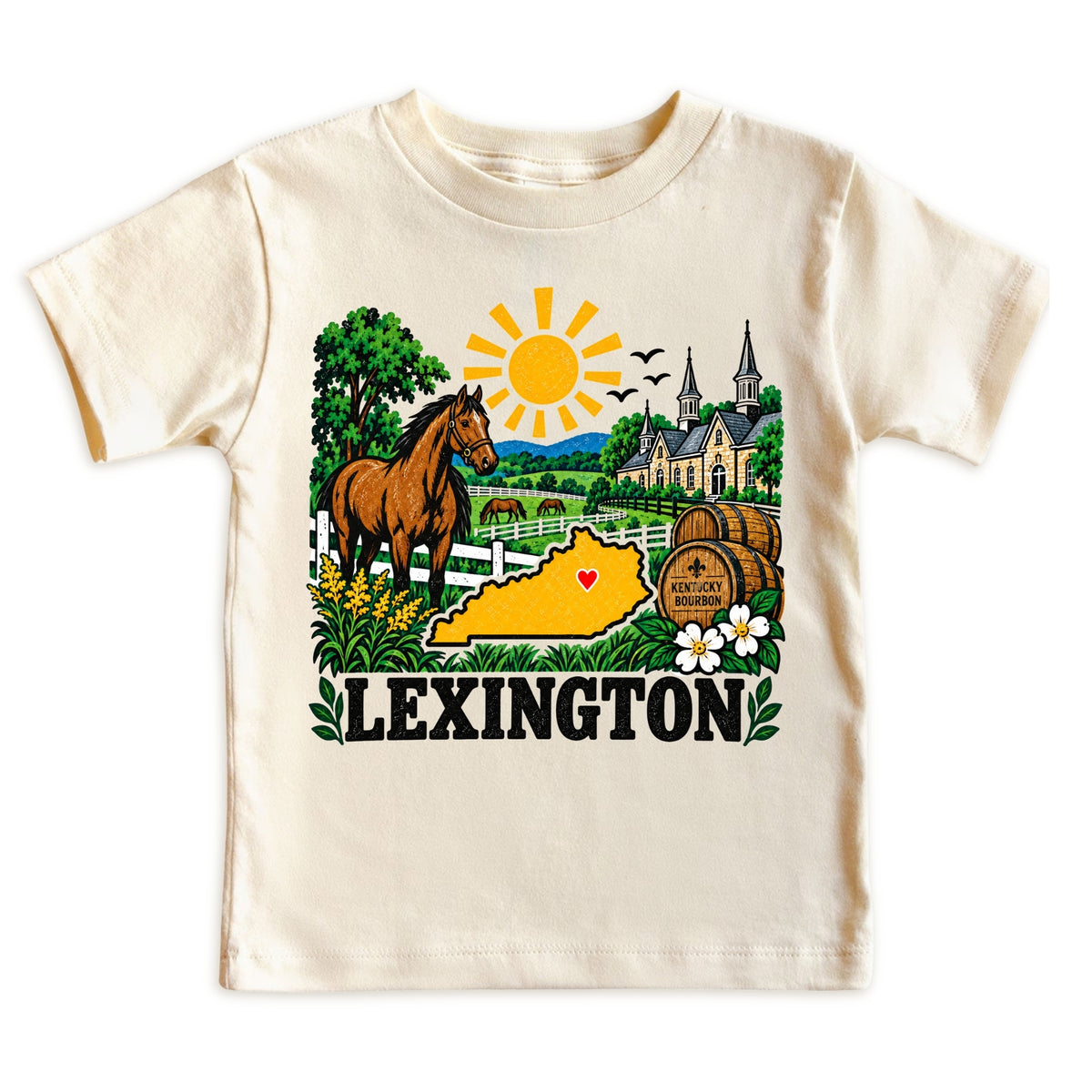 Lexington Kentucky Baby Bodysuit