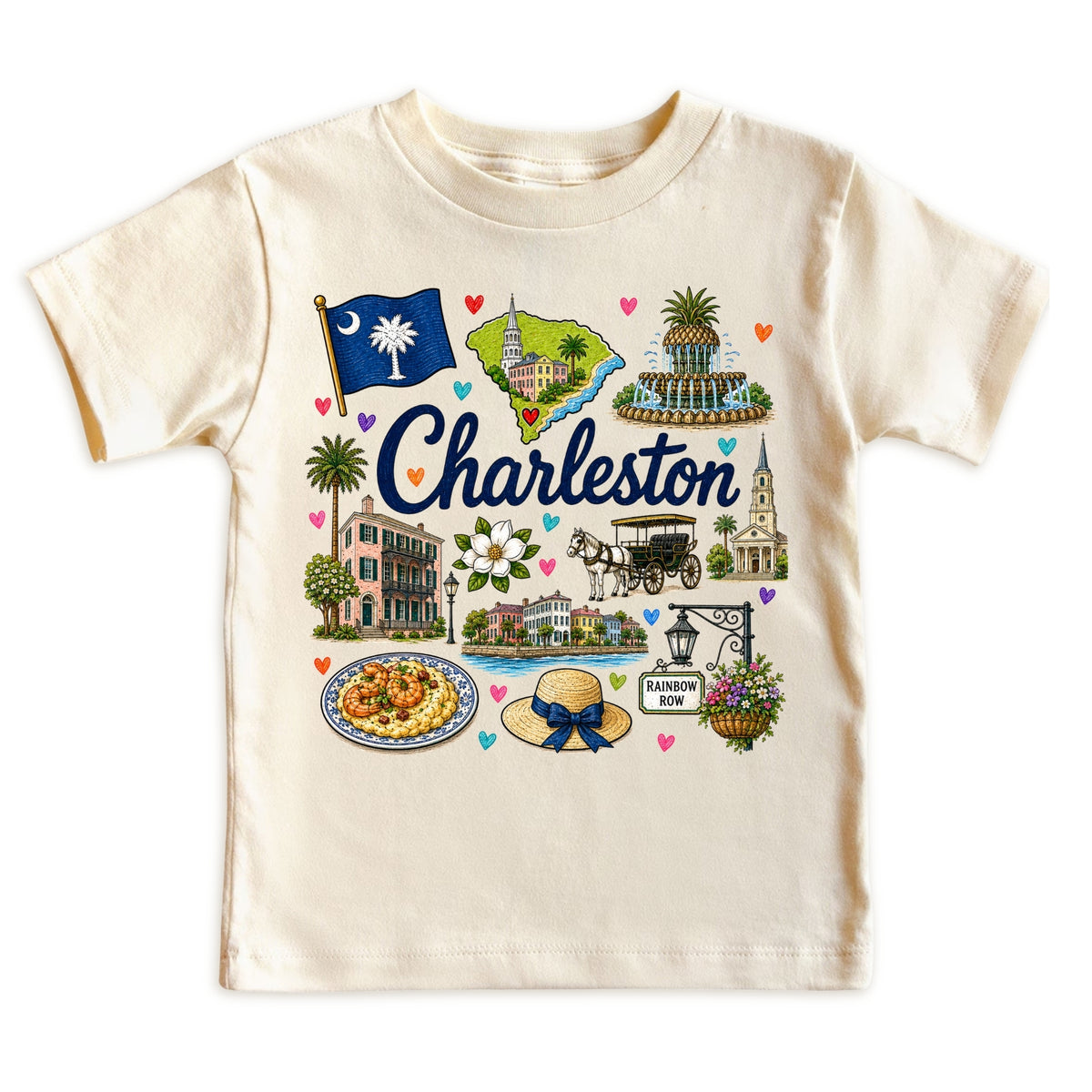 Charleston South Carolina Baby Bodysuit