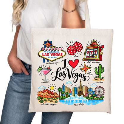 Las Vegas Tote Bag
