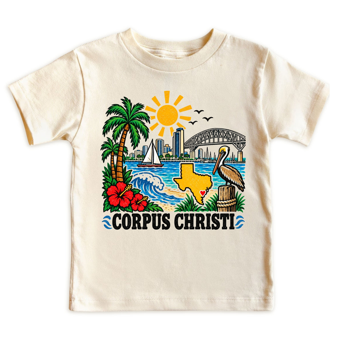 Corpus Christi Texas Kids T-Shirt