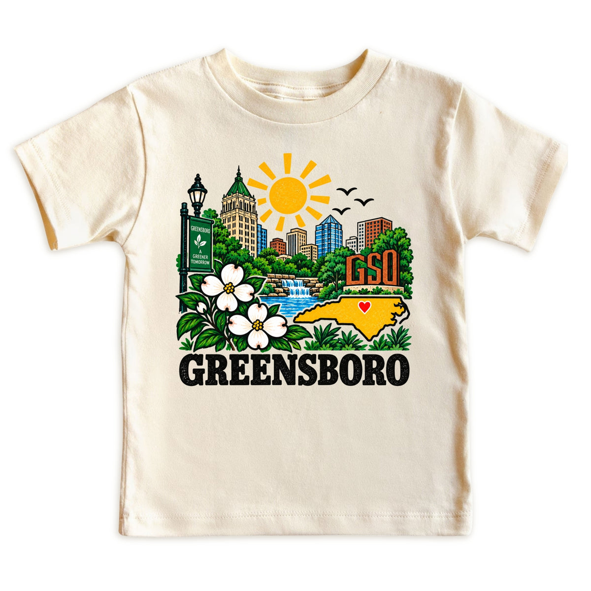 Greensboro North Carolina Baby Bodysuit