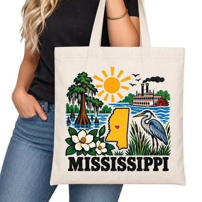 Mississippi Tote Bag