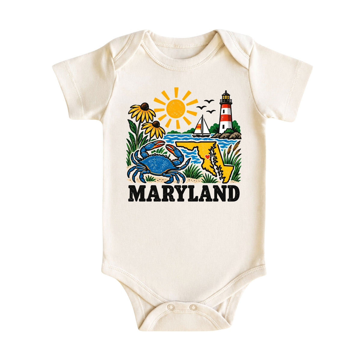 Maryland Baby Bodysuit