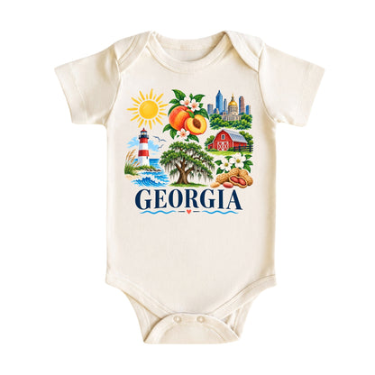 Georgia Kids T-Shirt for Boys Girls