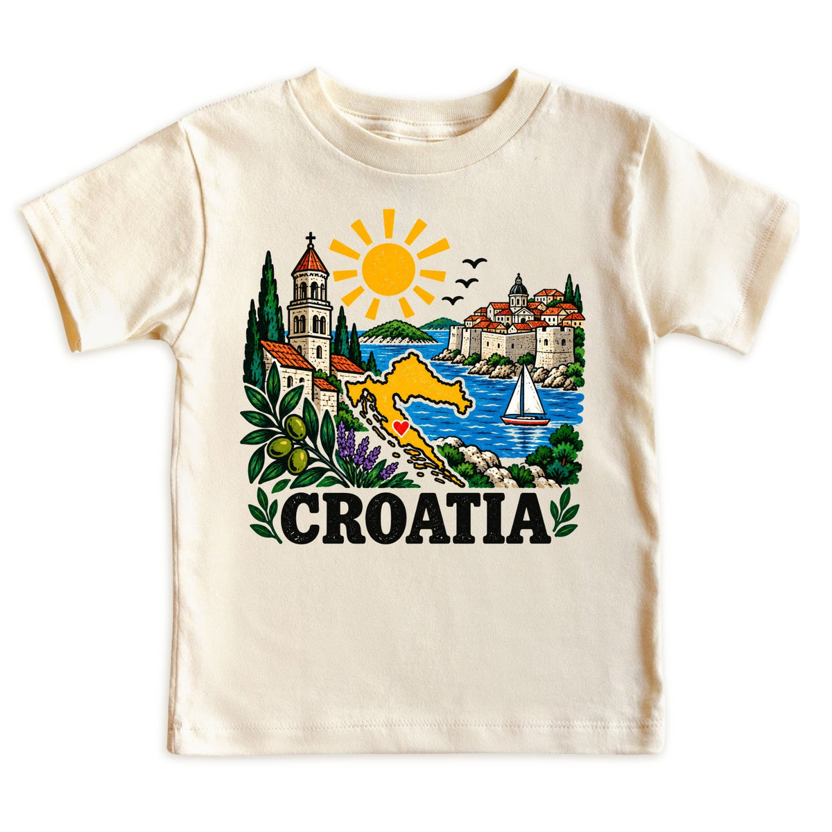 Croatia Kids T-Shirt