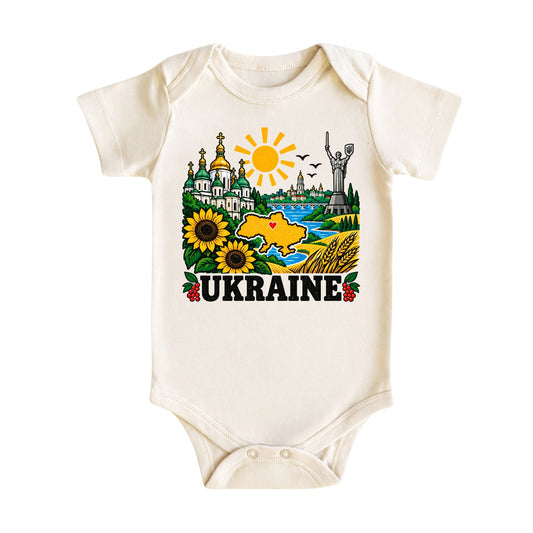 Ukraine Baby Bodysuit