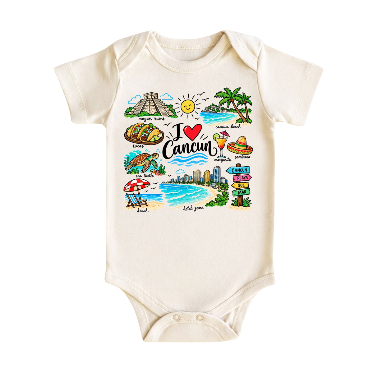 Cancun Kids T-Shirt